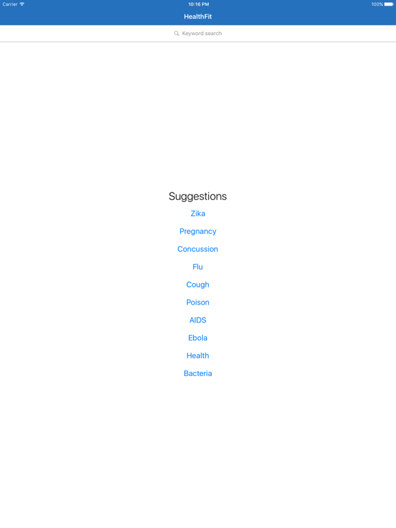 Screenshot #4 pour HealthFit -Trusted Health Info