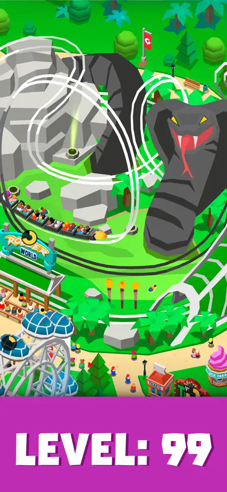 Idle Theme Park - Tycoon Game