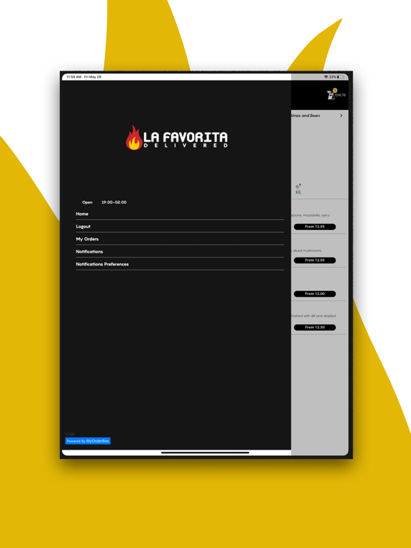 Screenshot #5 pour LaFavoritaDelivered
