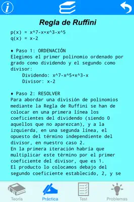 Game screenshot Polinomios hack