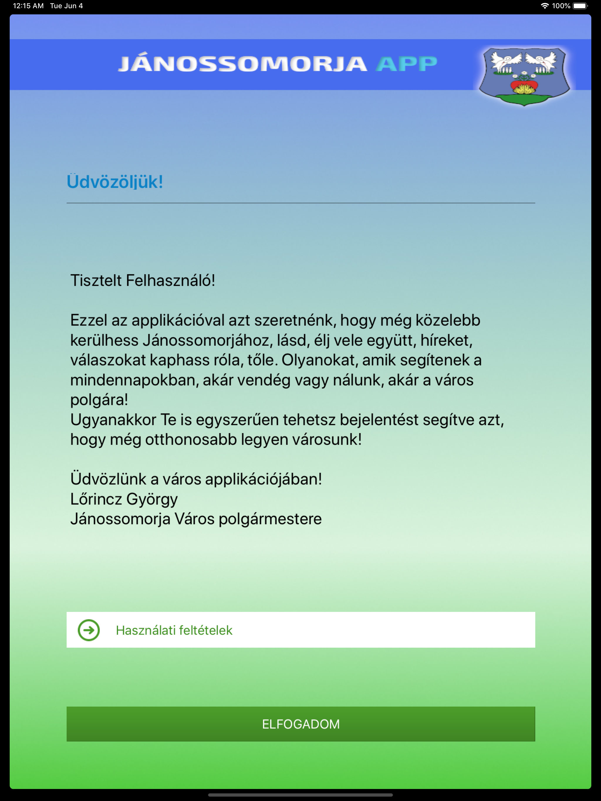 Jánossomorja IntermAPP screenshot 8