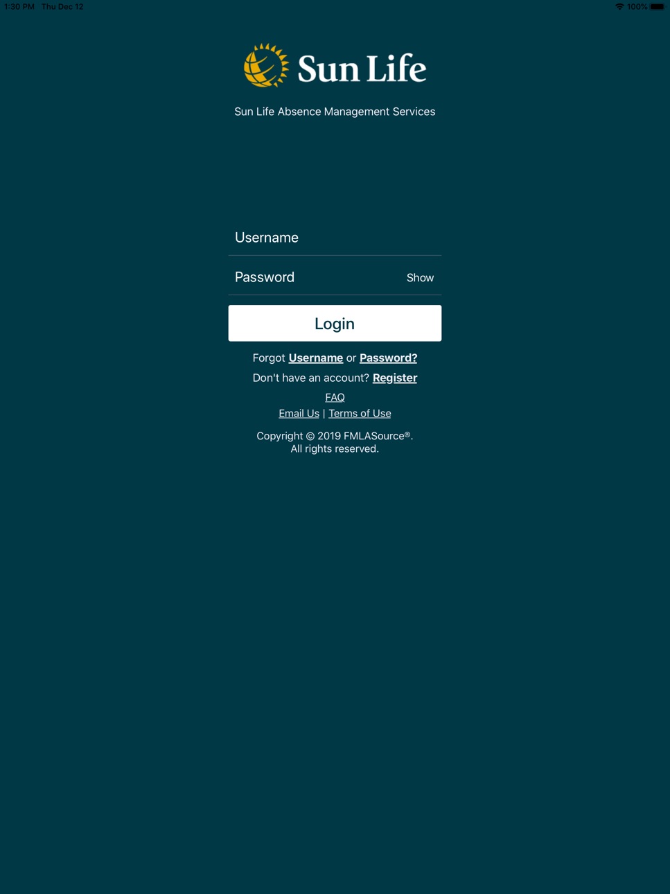 iPad screenshot