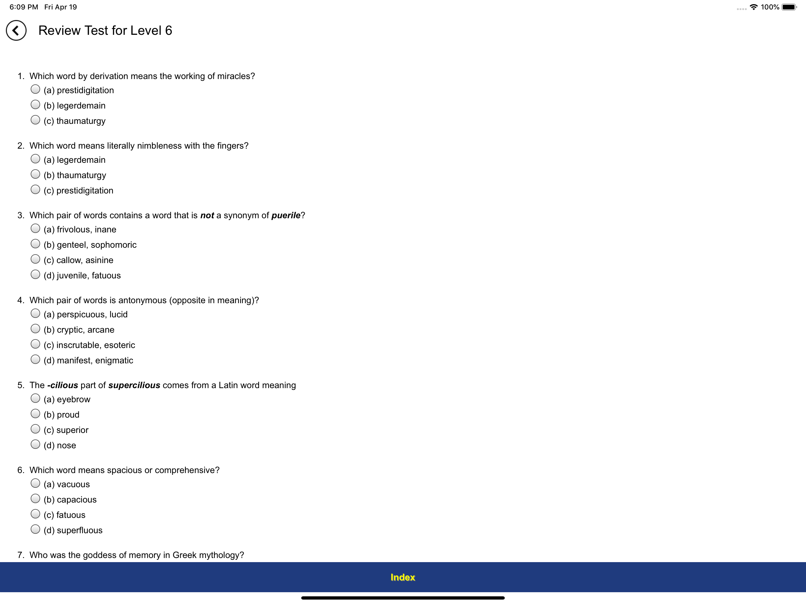 Verbal Advantage - Level 6