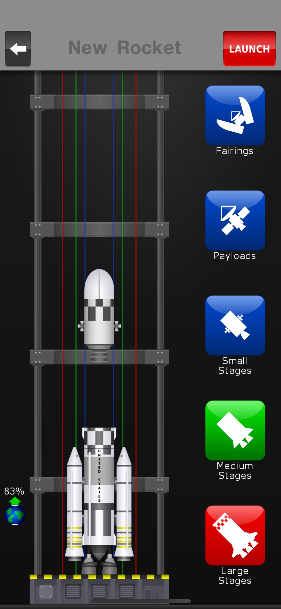 Screenshot do app Space Agency