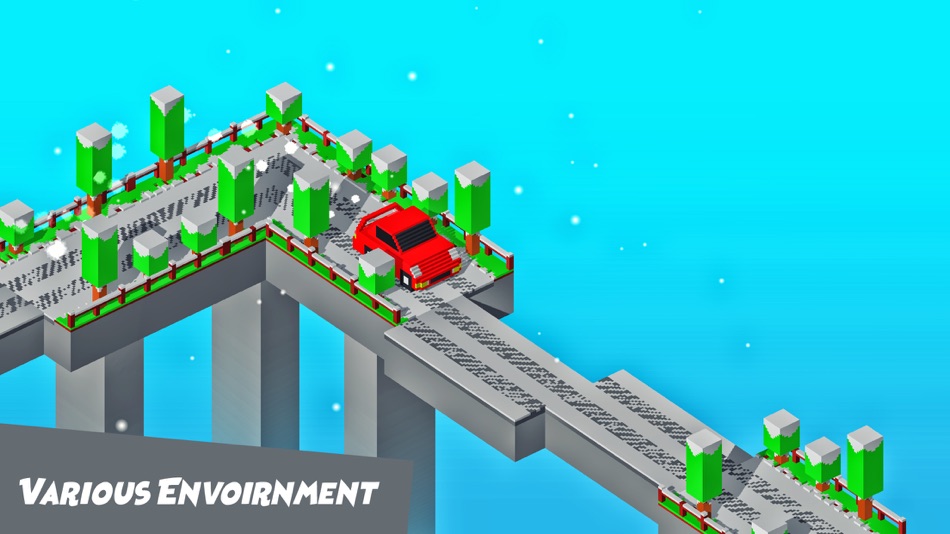 #2. Crossy Bridge Blocky Game (iOS) 由: Mir Hamza Hasan