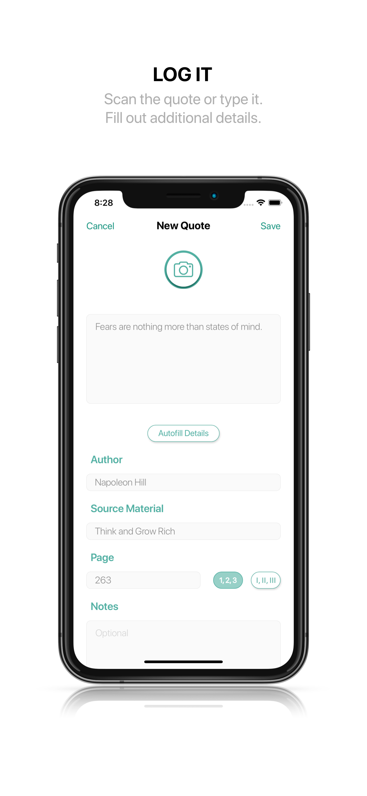 QOTD: Read, Scan & Save Quotes screenshot 6