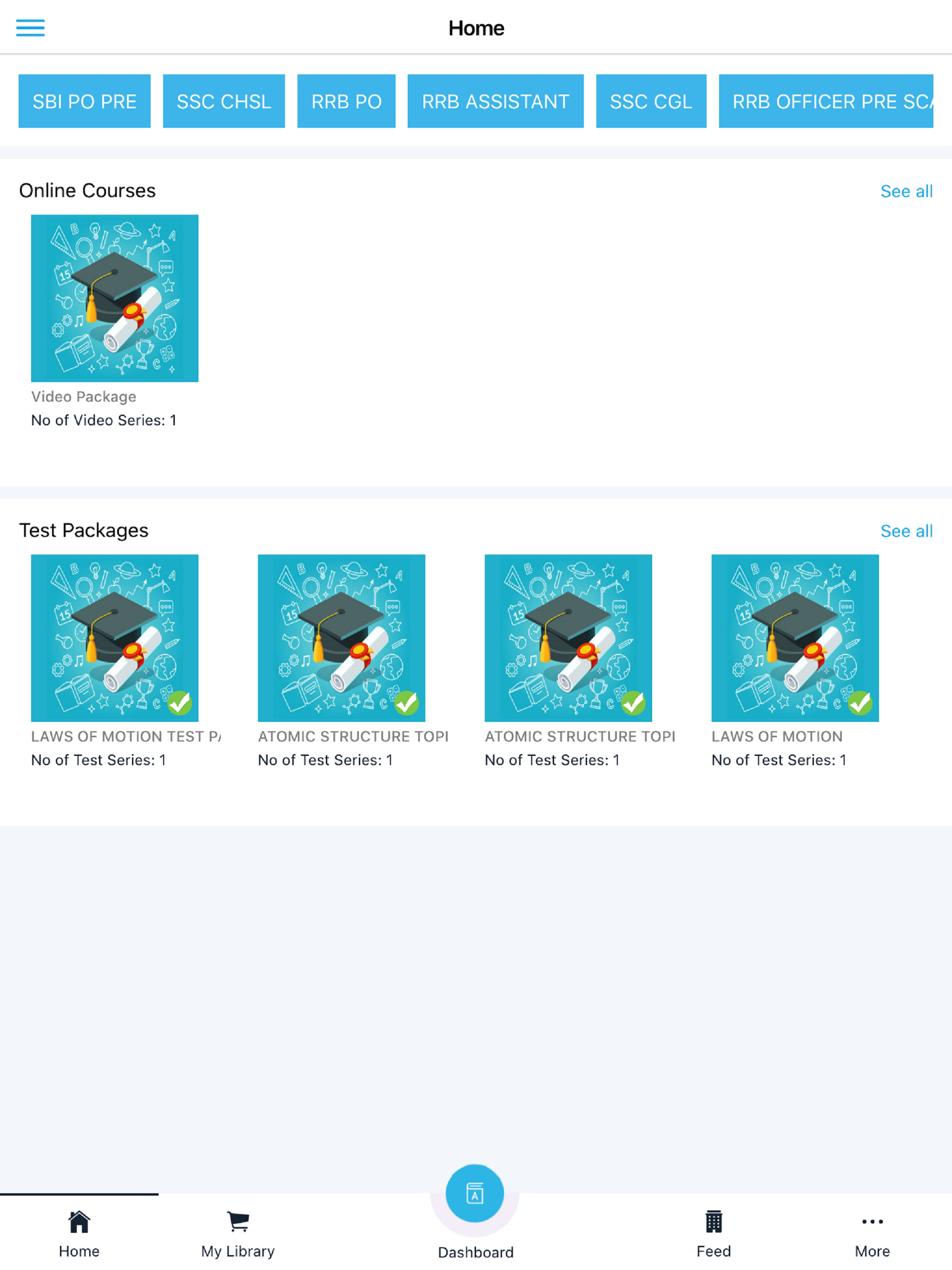 Trigrexam: Online Learning App