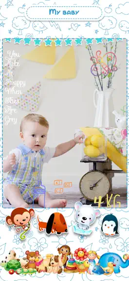 Game screenshot Baby Life Story Photo Editor apk
