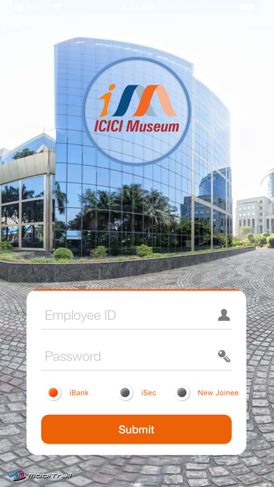 Screenshot #1 pour ICICI Bank iMuseum