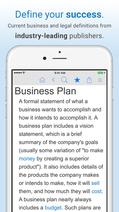 Screenshot #1 pour Business Dictionary by Farlex