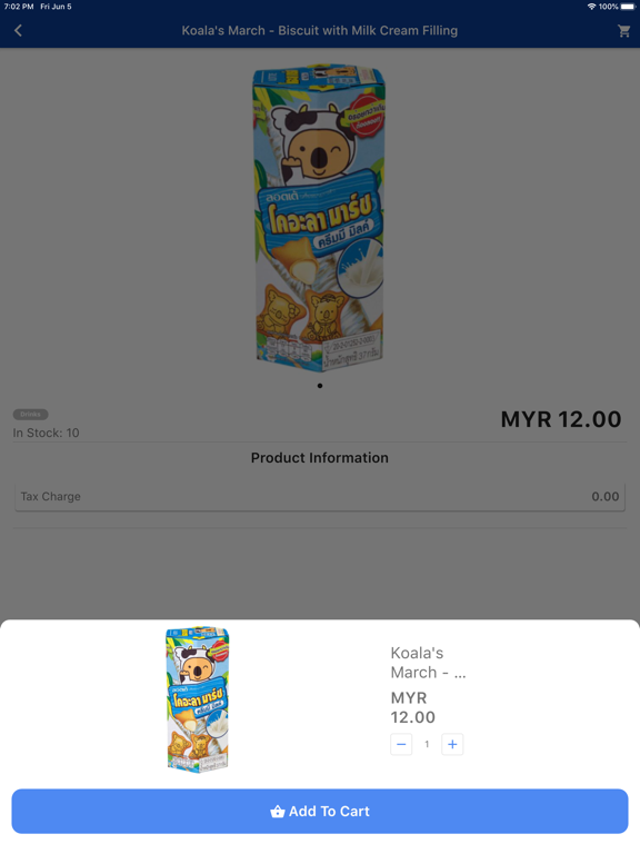 Vendron Go iPad screenshot 6 - Shopping app
