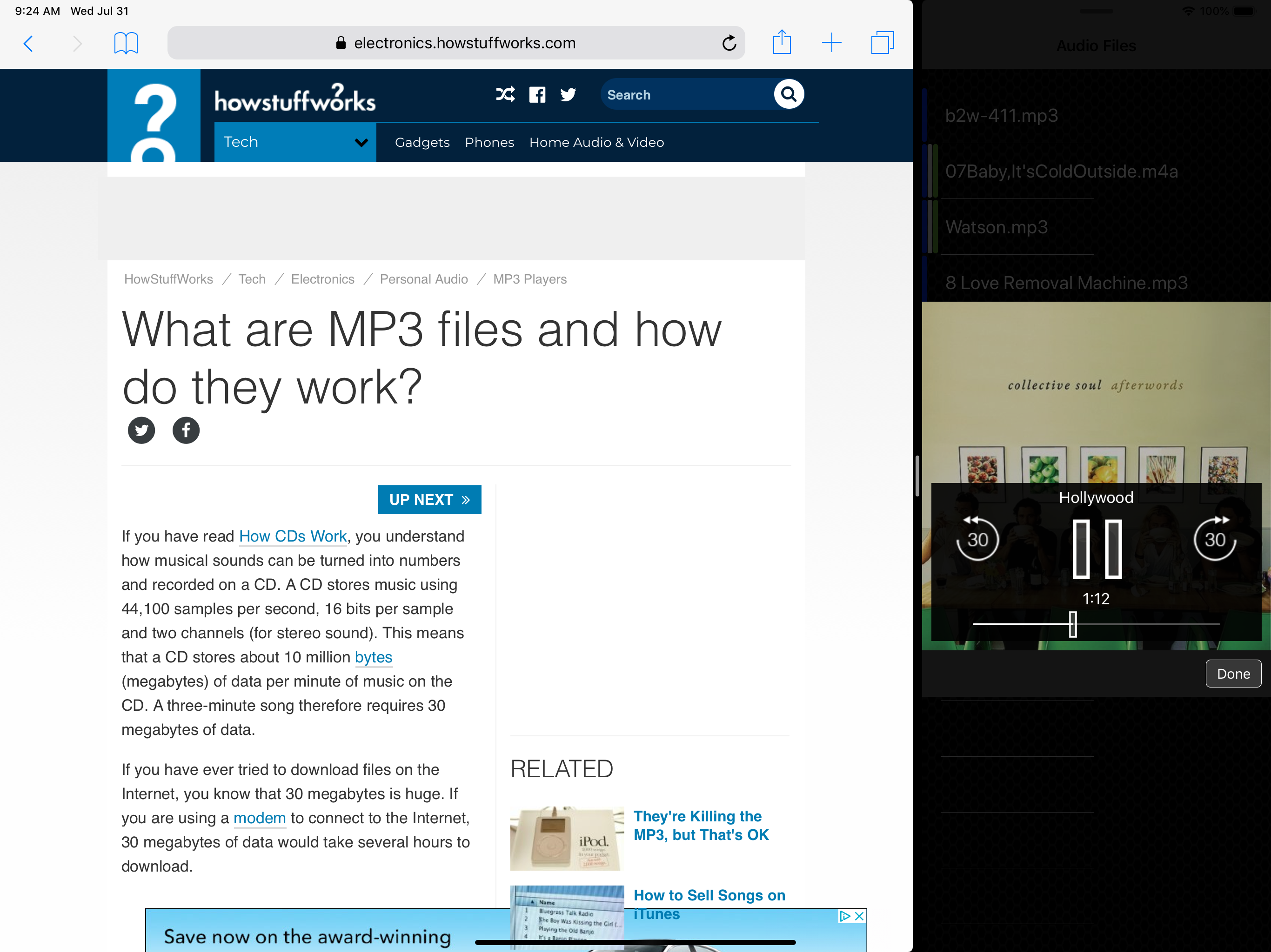 Watch Kast Audio Player