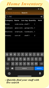 Home Inventory :) screenshot