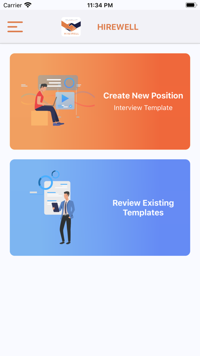 Screenshot #1 pour Hire-Well