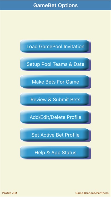 GameBet for Football GamePool