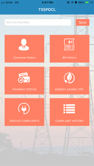 Tsspdcl Prepaid Meters app screenshot