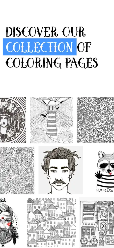 Anti-stress Coloring Book!