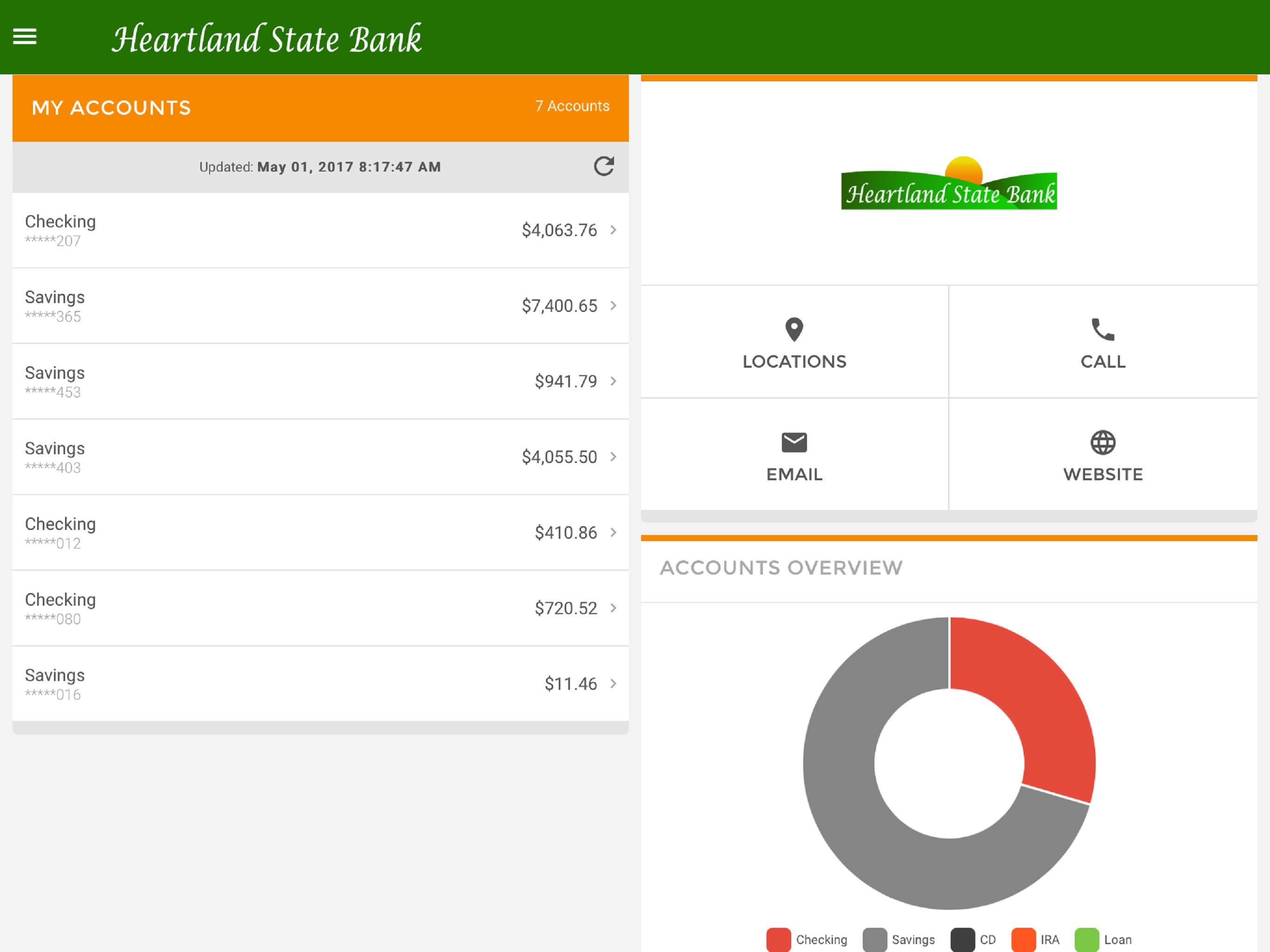 Heartland State Bank screenshot 6