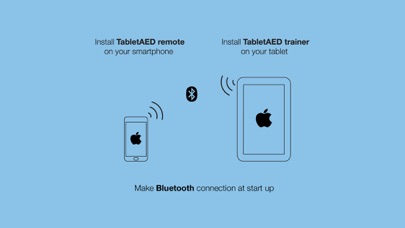 How to cancel & delete TabletAED remote from iphone & ipad 2