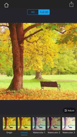 Game screenshot Watercolorizer-photo artist mod apk