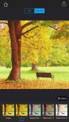 Watercolorizer-photo artist screenshot 1