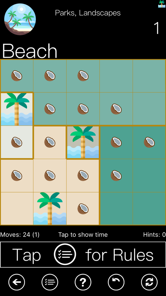 #2. Parks Landscapes - Logic Game (iOS) Bởi: Andrea Sabbatini
