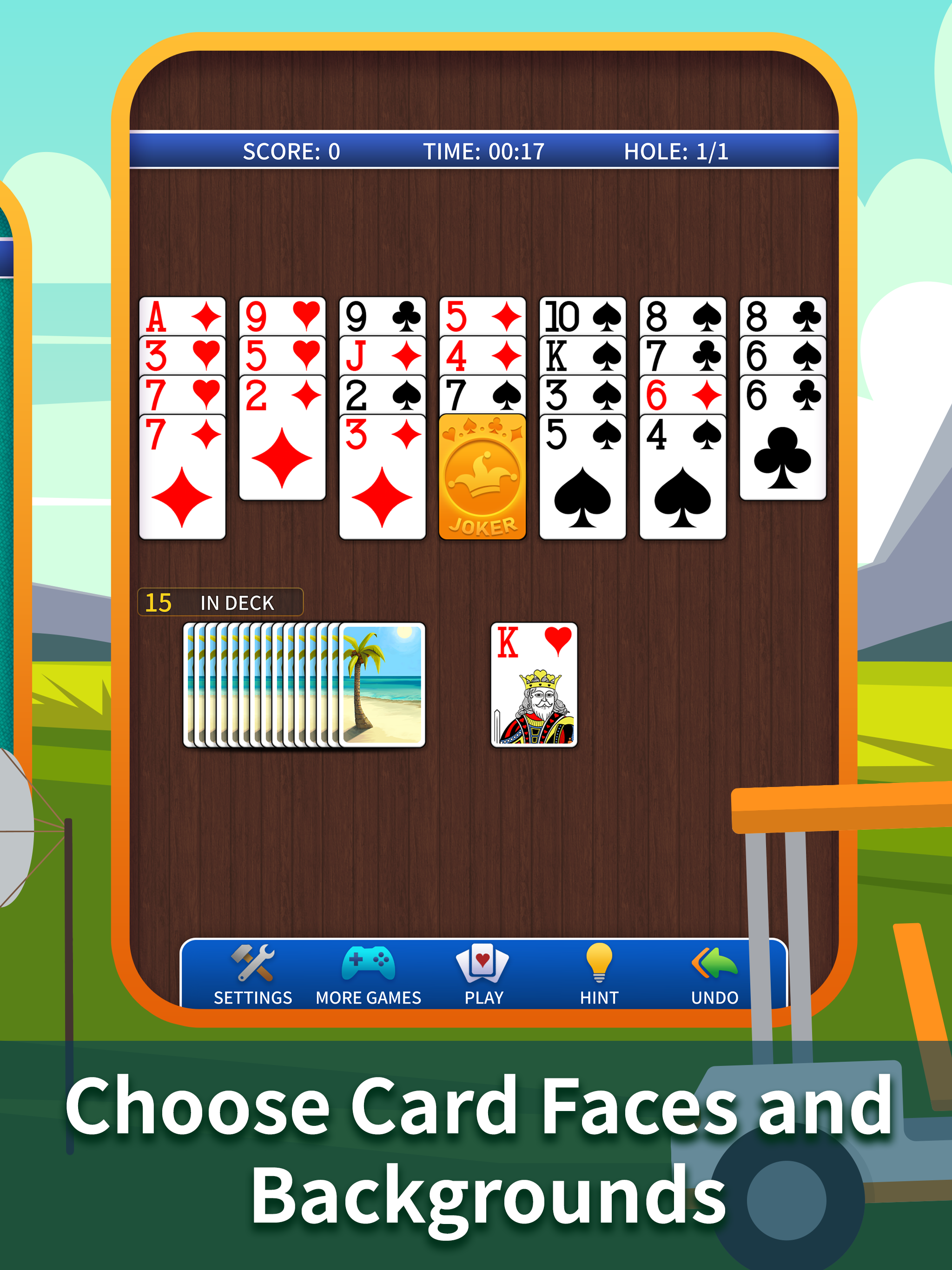 Golf Solitaire Classic. screenshot 13