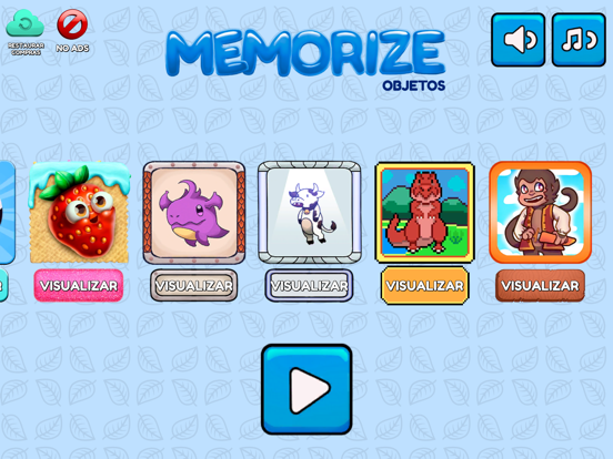 Memorize iPad screenshot