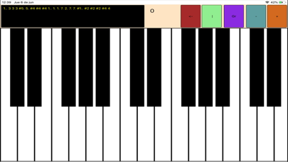 Screenshot #1 pour Piano/Teclado JianPu