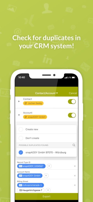 Business Card Scanner for CRM(圖4)-速報App