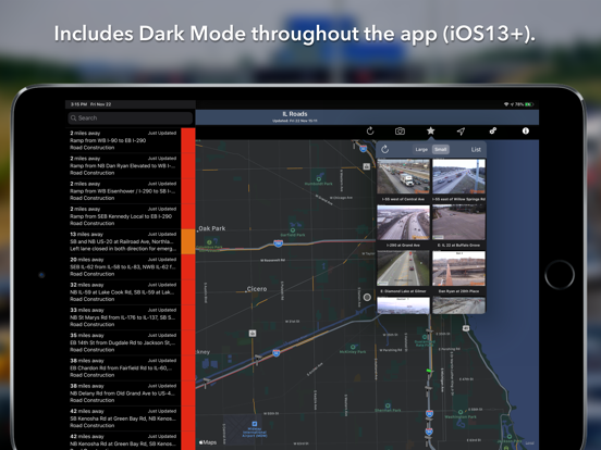 Illinois State Roads iPad screenshot