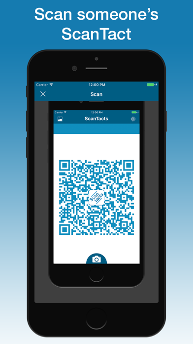 Screenshot #2 pour ScanTacts - QR Business Card