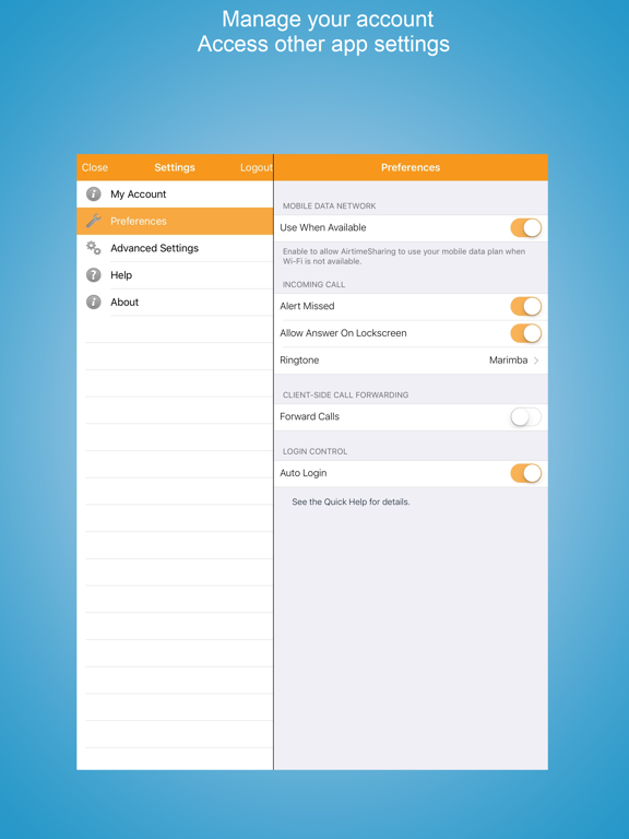 Screenshot #6 pour Airtime Sharing New Edition
