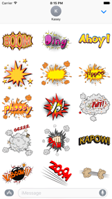 Comic Sticker Pack screenshot