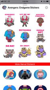 Avengers: Endgame Stickers screenshot
