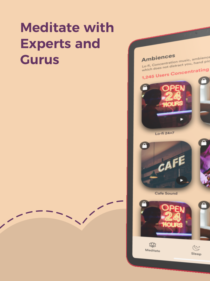 Meditate Happily and Sleep Music