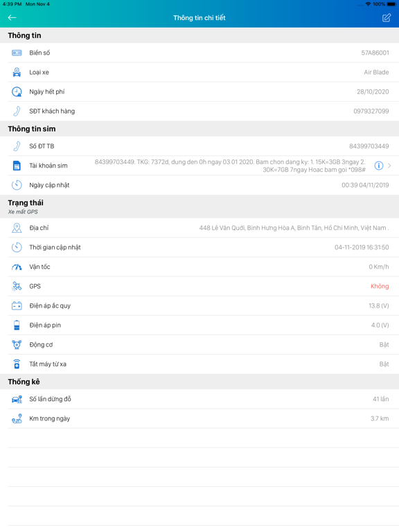 Adsun Smart GPS iPad screenshot