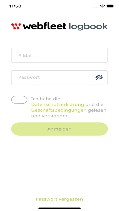 WEBFLEET Logbook