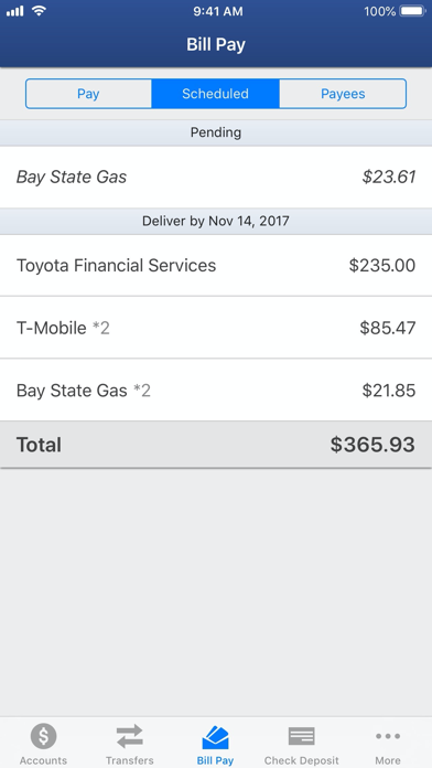 Dort Financial Mobile Banking Screenshot
