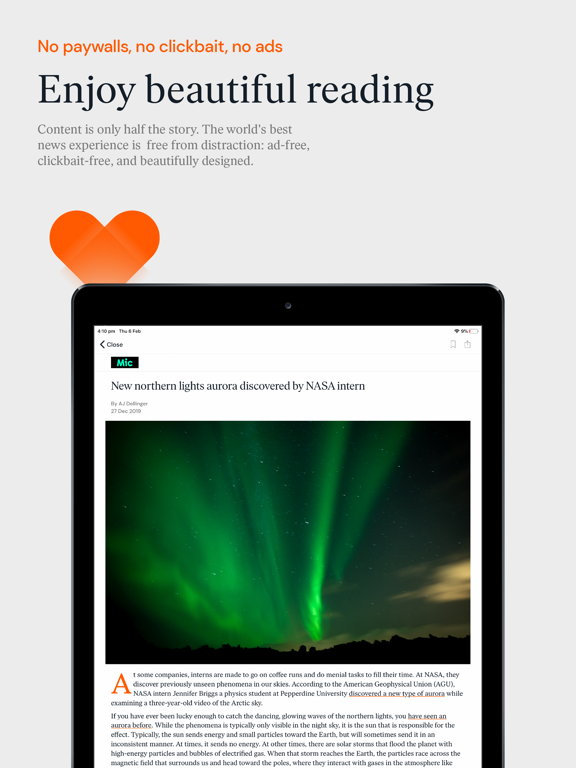 Screenshot #6 pour inkl: News without paywalls