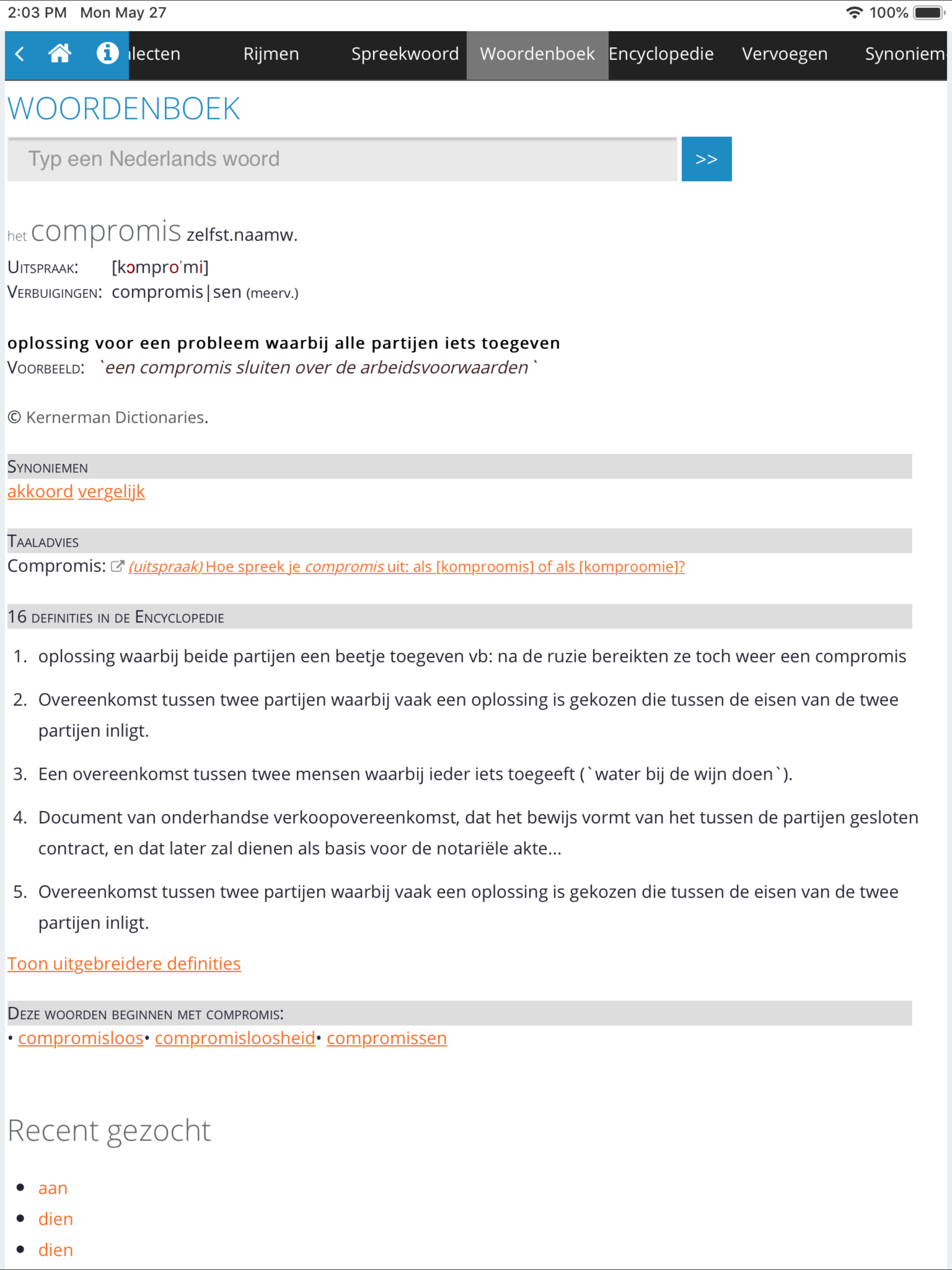 TaalApp screenshot 17