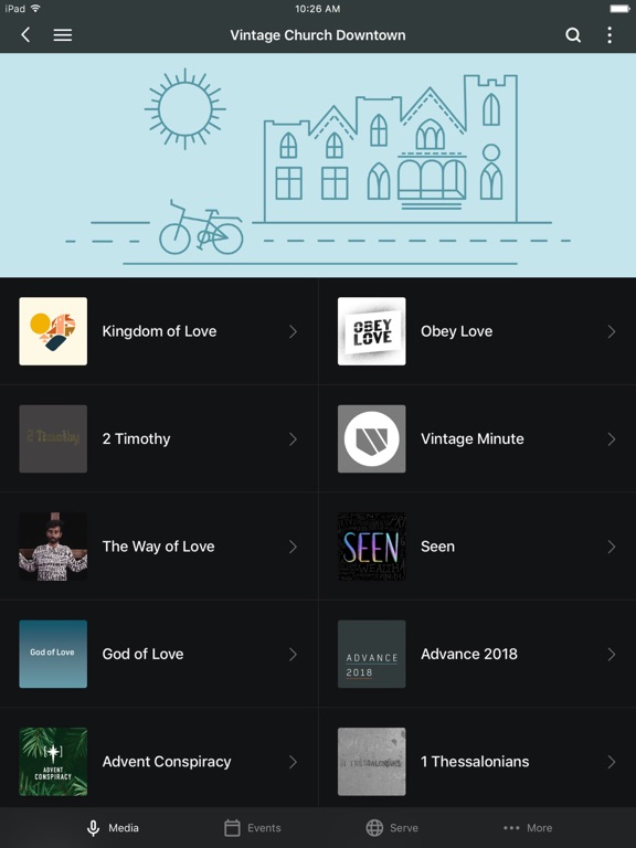 Vintage Church iPad screenshot 2 - Lifestyle app