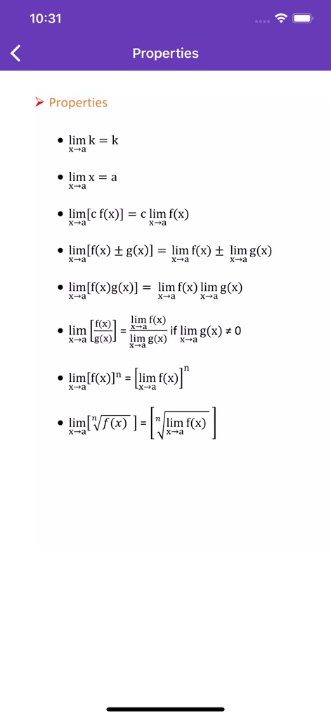 All Calculus Formulas - Education App | MWM