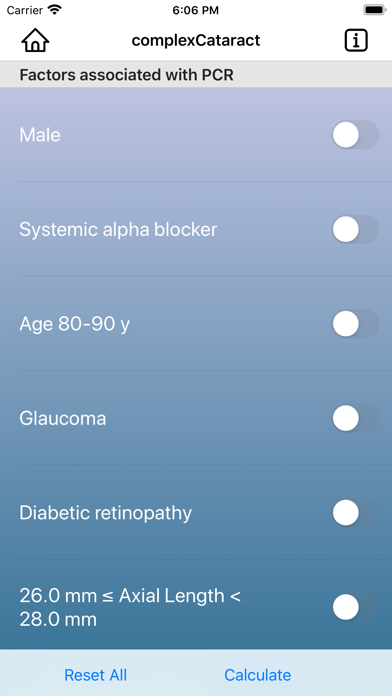 complexCataract iPhone screenshot 2 - Medical app