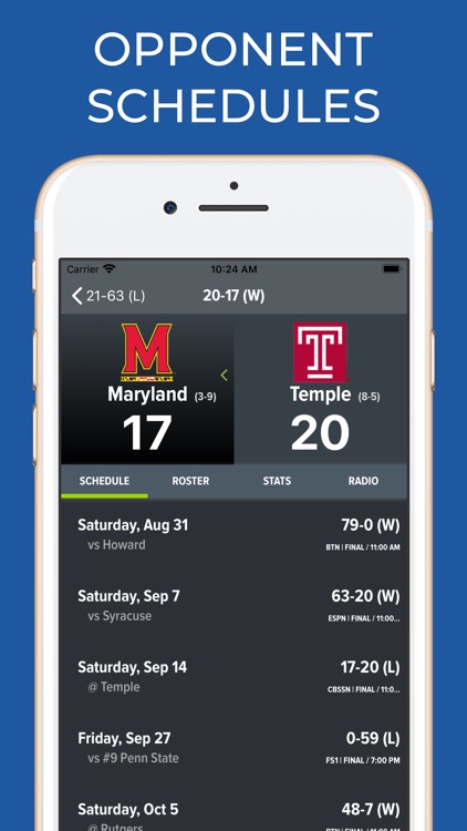 Temple Football App screenshot-7