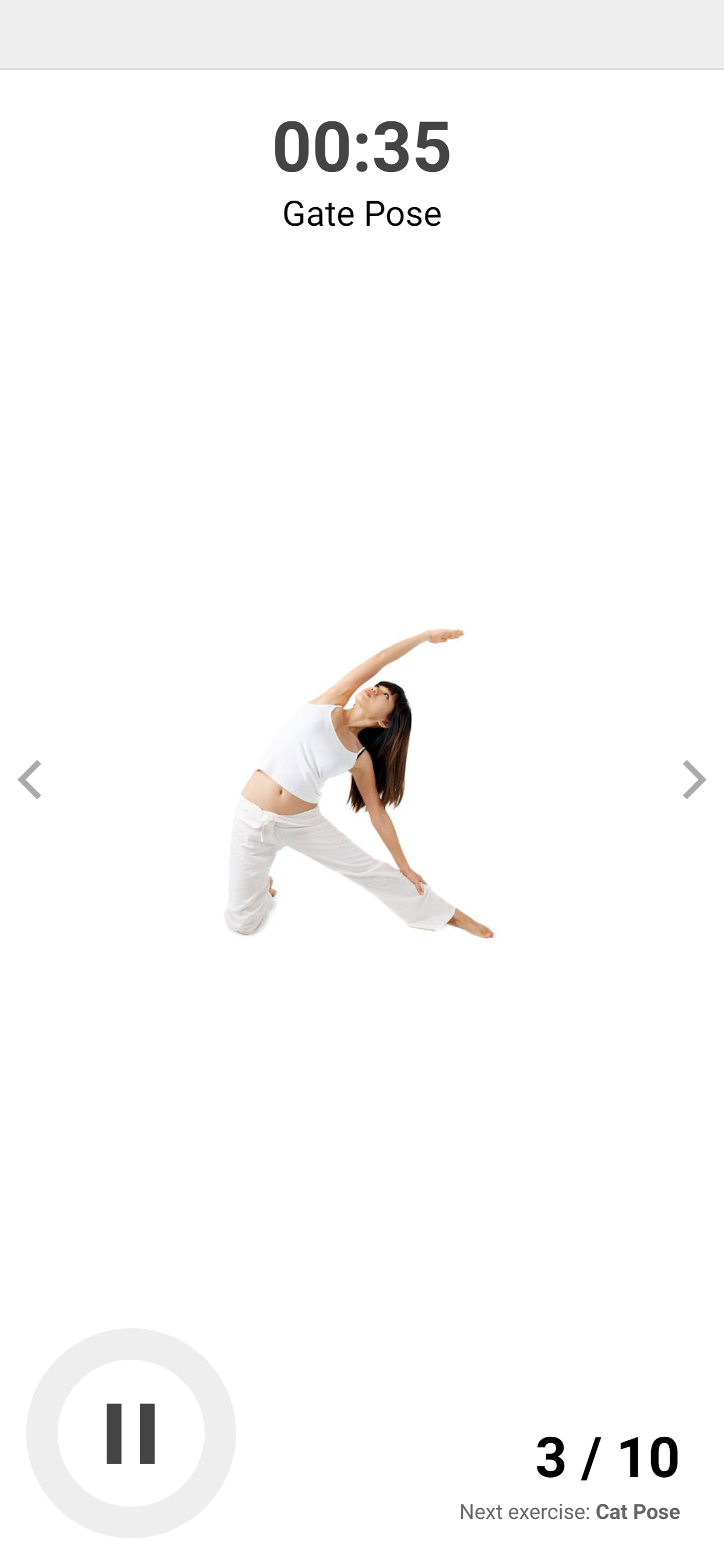 Yoga Workout Challenge screenshot 3
