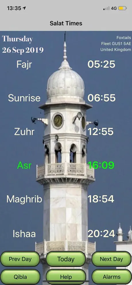 Salat Calculator - MAUK