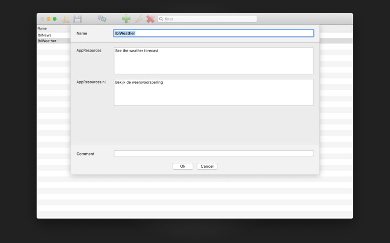 Screenshot #3 pour RESX Editor