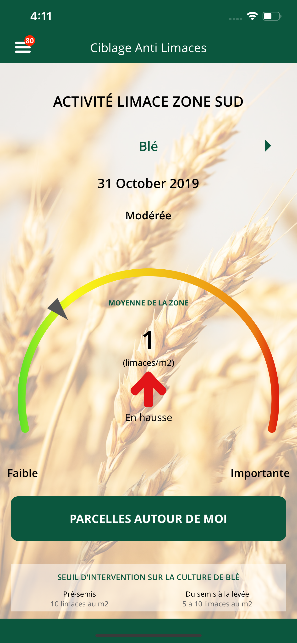 CIBLAGE anti-limaces