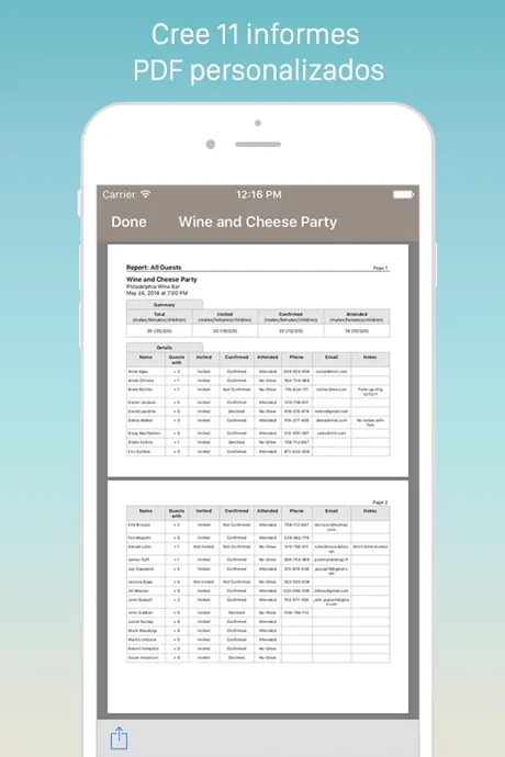 Guest List Organizer Pro